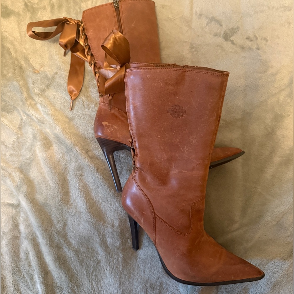 Harley Davidson Payton heeled boots